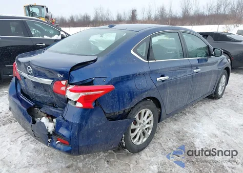 2019 Nissan Sentra Sv z USA, uszkodzony, nr VIN 3N1AB7AP3KY448733